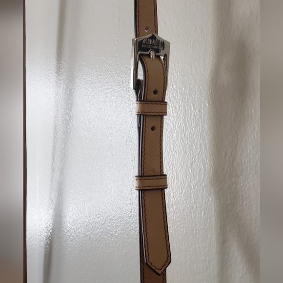 Aimee Kestenberg Tan Flap Saddle Crossbody Shoulder Bag EUC - Picture 9 of 9